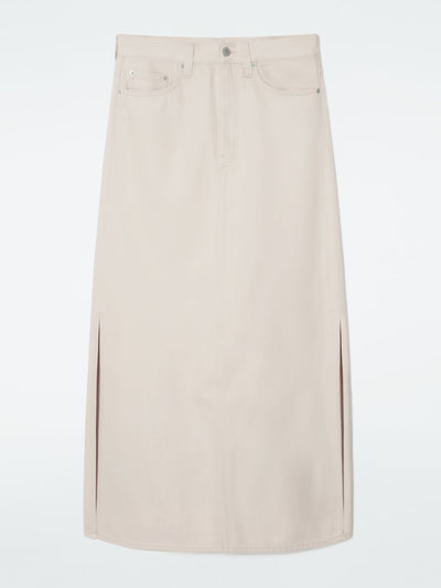 Cos Denim maxi skirt at Collagerie