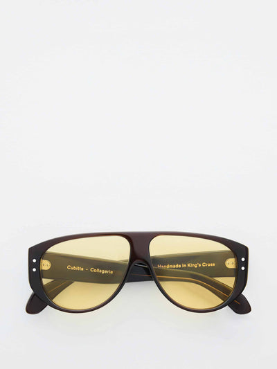 Cubitts X Collagerie Bespoke aviator sunglasses at Collagerie