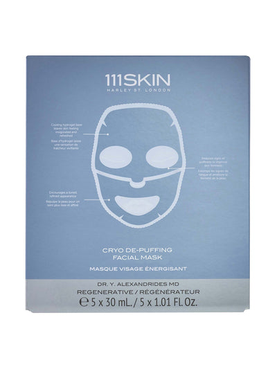 111Skin Cryo de-puffing energy mask box (pack of 5) at Collagerie