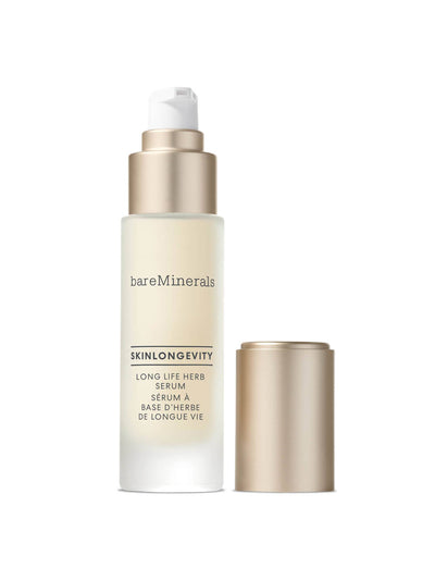 BareMinerals Skinlongevity Long Life Herb facial serum at Collagerie