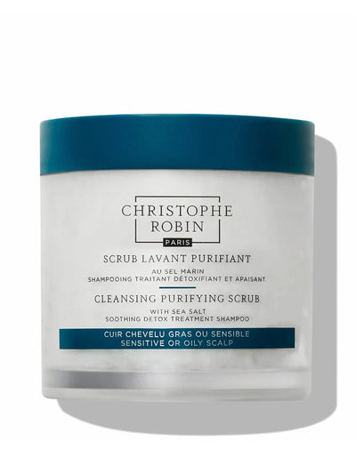 Christophe Robin Cleansing Purifying Scrub with sea salt at Collagerie