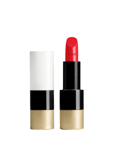Hermès Rouge Hermès Satin Lipstick in Rouge Casaque at Collagerie