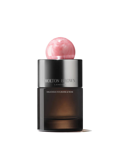 Molton Brown Delicious Rhubarb and Rose eau de parfum at Collagerie