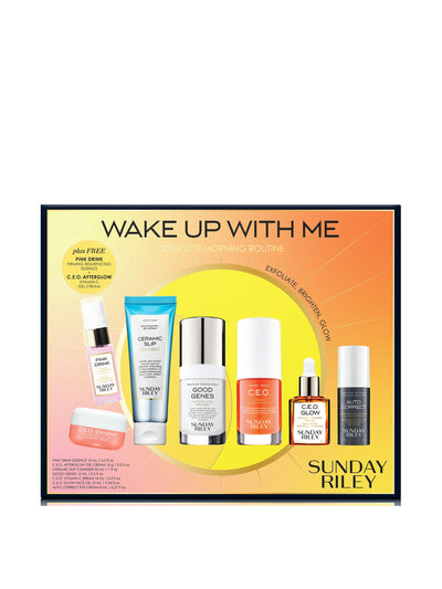 Sunday Riley Wake Up with Me Complete Morning Routine set at Collagerie