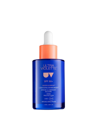 Ultra Violette Queen screen spf 50+ luminsing skinscreen serum at Collagerie