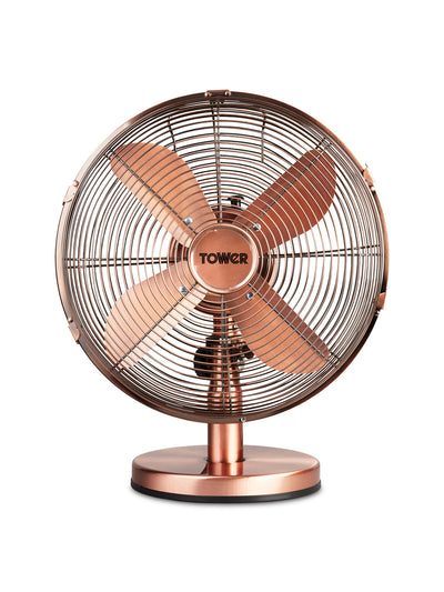 Tower Copper desk fan at Collagerie