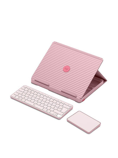 Logitech Casa pop-up desk wireless keyboard & touchpad set at Collagerie