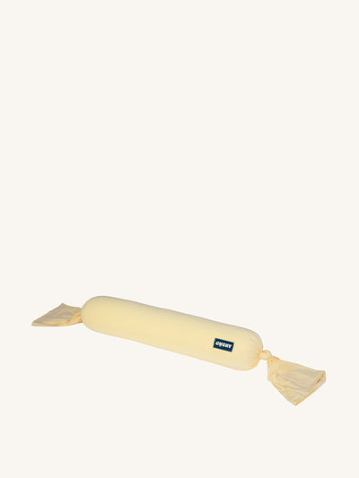 Cushy Puff Mellow Yellow pregnancy pillow at Collagerie