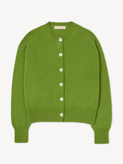&Daughter Ada crewneck cardigan at Collagerie