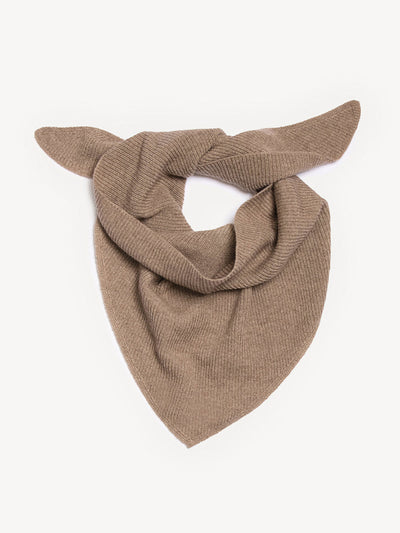&Daughter XL cashmere foulard in natural at Collagerie