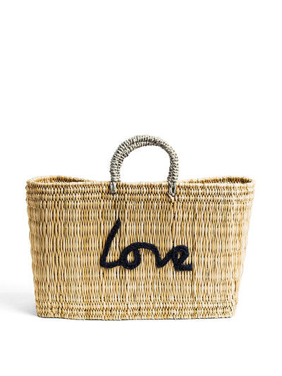 Daylesford Love rectangle basket bag at Collagerie