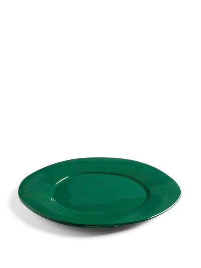 Daylesford Organic Brunswick dinner plate in green at Collagerie