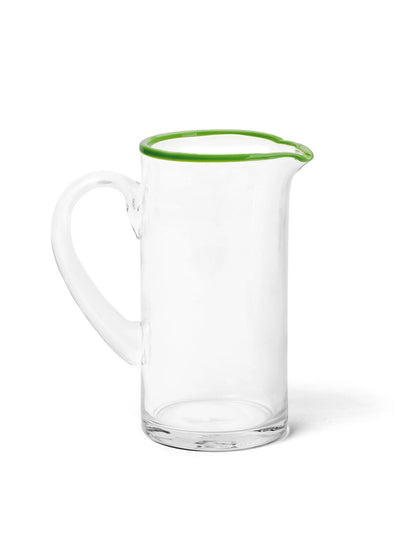 Daylesford Organic Idbury straight jug in green at Collagerie