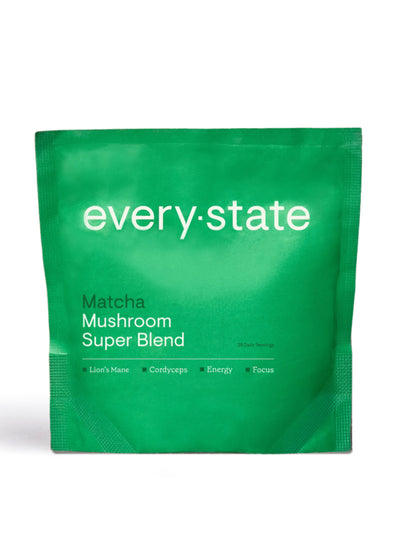 Daylesford Organic Everystate matcha mushroom blend at Collagerie