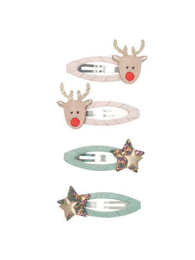 Daylesford Organic Reindeer hair clips (set of 4) at Collagerie
