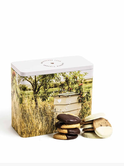 Daylesford Organic sweet biscuit selection tin at Collagerie