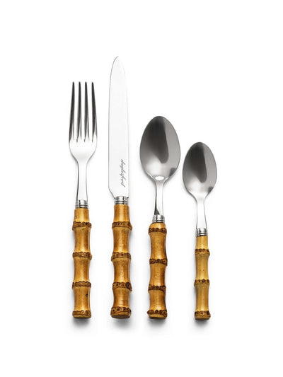 Daylesford X Sabre Bamboo cutlery (4-piece set) at Collagerie