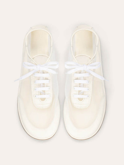 Dear Frances Balla trainers in white mesh at Collagerie