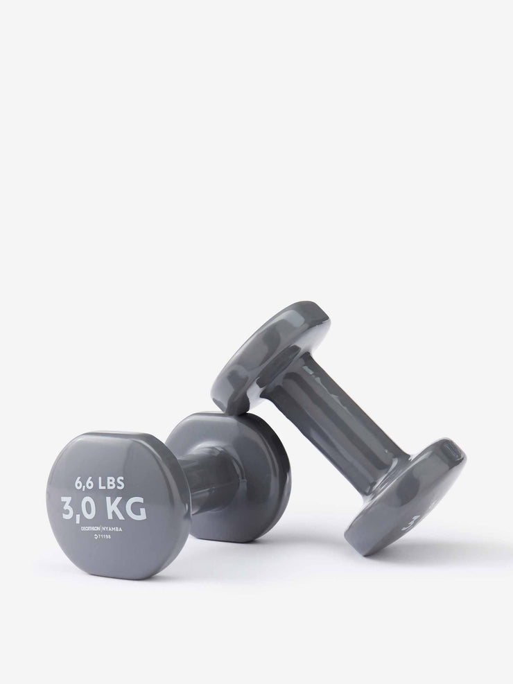 Fitness Dumbbells 3 kg (set of 2) Interiors Domyos - Collagerie