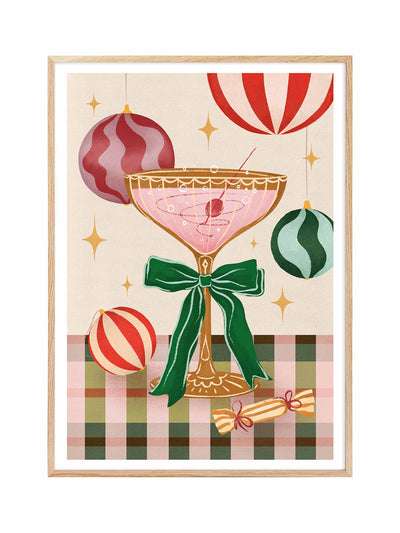 Desenio Festive Cocktail print at Collagerie