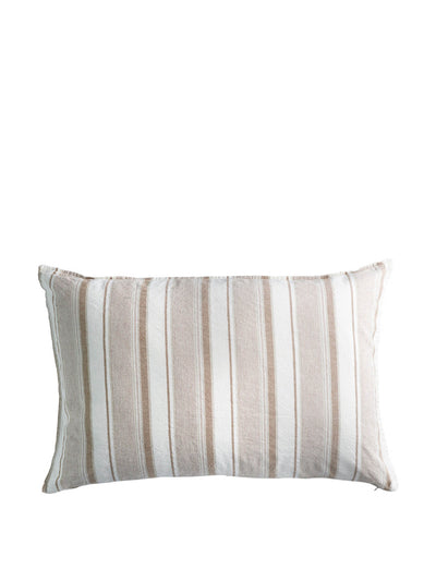 Design Vintage Lina striped linen cushion at Collagerie