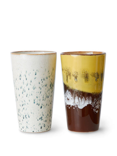 Hk Living Latte mugs (set of 2) at Collagerie