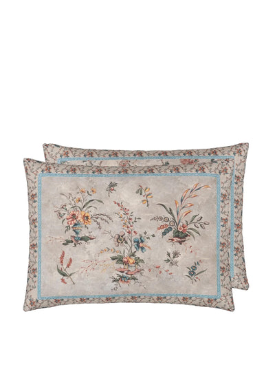 John Derian Vintage floral linen cushion at Collagerie