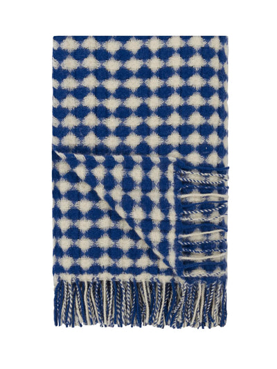Designers Guild Lansdowne cobalt throw at Collagerie