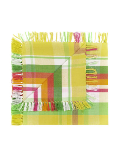 Designers Guild Madrasi mimosa cotton napkins (set of 4) at Collagerie