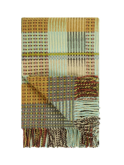 Designers Guild Tasara ochre woven throw at Collagerie