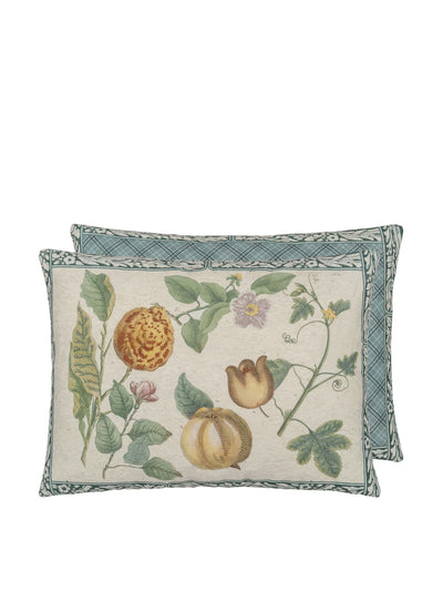 Designers Guild Lemons canvas cushion at Collagerie