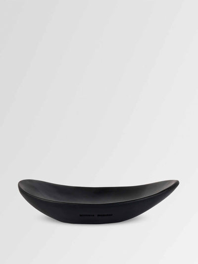 Dinosaur Designs Black resin seed dish at Collagerie