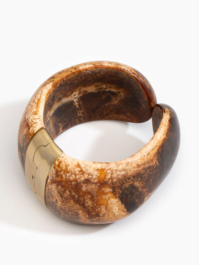 Dinosaur Designs Bold stone cuff at Collagerie