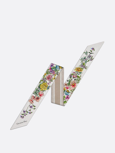 Dior D-Floral Mitzah scarf at Collagerie