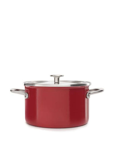 Divertimenti Kitchenaid casserole with lid red at Collagerie