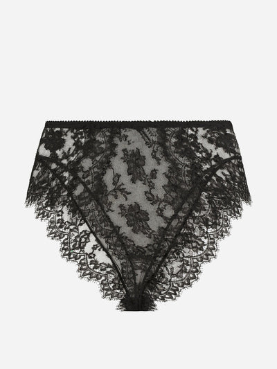 Dolce & Gabbana High-waisted lace briefs at Collagerie