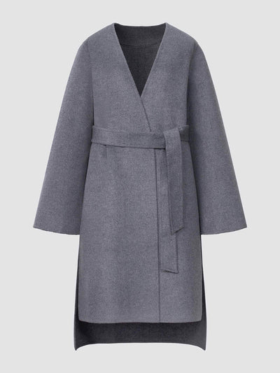 Uniqlo : C Double face wrap coat at Collagerie