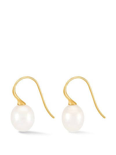 Dower & Hall 9k gold & south sea pearl waterfall earrings at Collagerie