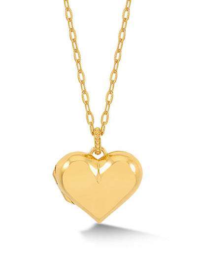 Dower & Hall Treasured heart locket necklace at Collagerie