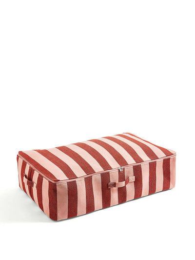 Dunelm Beatrice woven stripe underbed storage bag at Collagerie