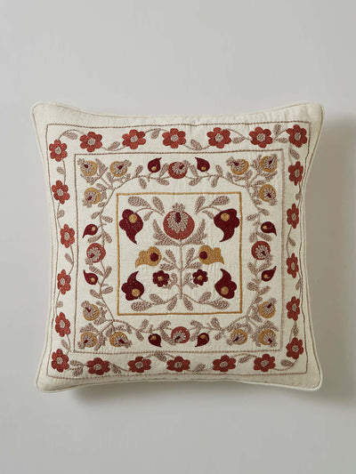 Dunelm Churchgate Morcott embroidered square cushion at Collagerie