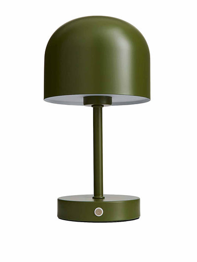 Dunelm Keko rechargeable table lamp in Olive at Collagerie