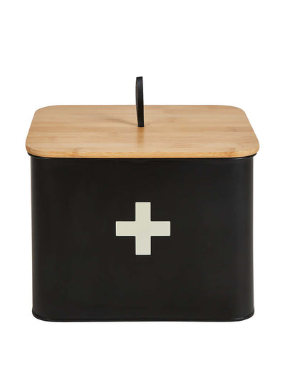 Dunelm Wooden first aid box at Collagerie