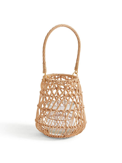 Dunelm Medium rattan lantern at Collagerie