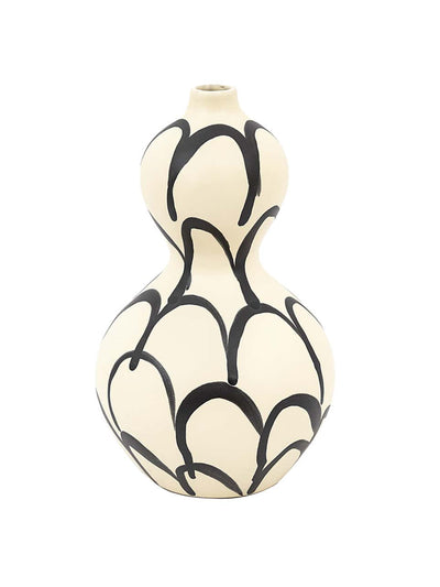 Dunelm Pablo curved ceramic vase at Collagerie