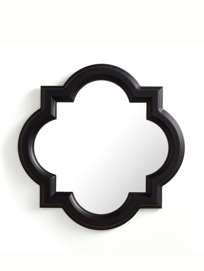 Dunelm Black timeless shaped mirror at Collagerie