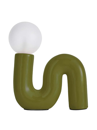 Dunelm Green table lamp at Collagerie