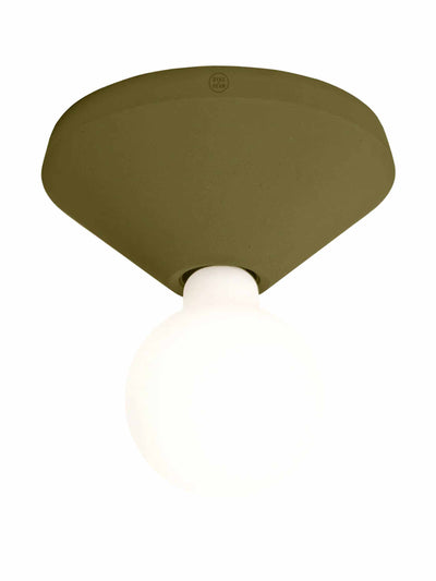 Dyke & Dean Ada concrete funnel ceiling light at Collagerie