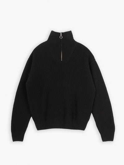 East Dust Fly deck sweater yarn in delta black at Collagerie