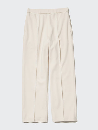 Uniqlo Easy wide straight leg trousers at Collagerie